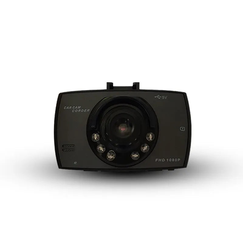 G30 infrared night vision dashcam 12MP 120 degree wide angle compact hidden car recorder black