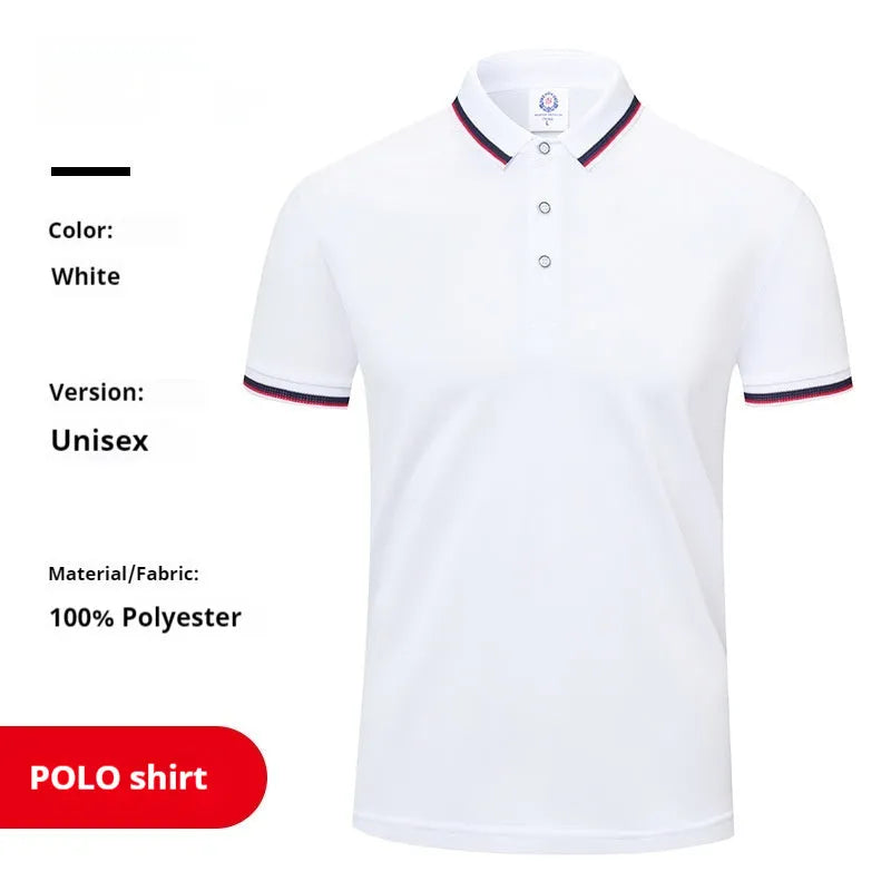 Summer waiter workwear top in cotton blend polyester, available in eight colours, front view on model