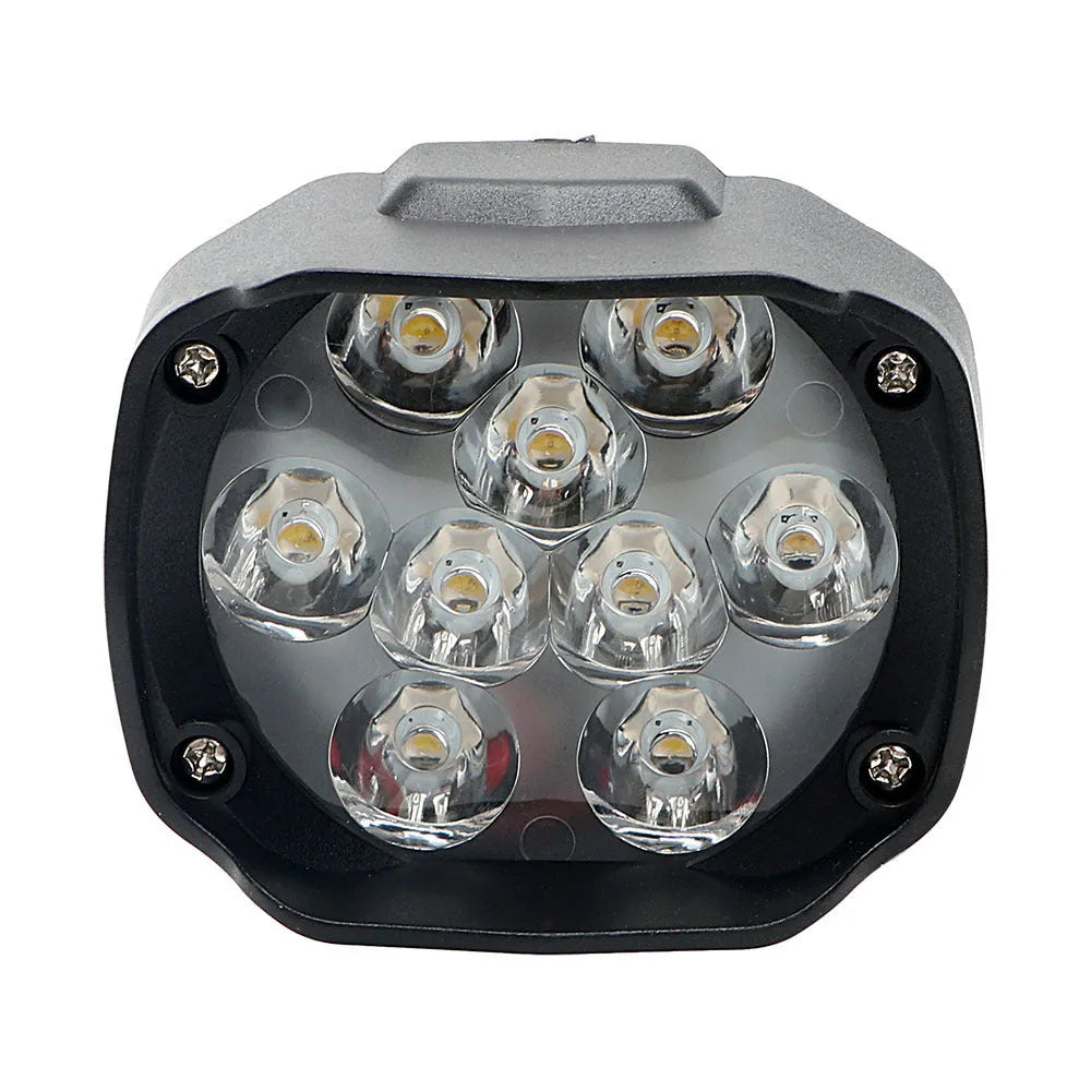 L15 motorcycle LED headlights with 9 and 18 beads, 1300LM, external mount for electric cars