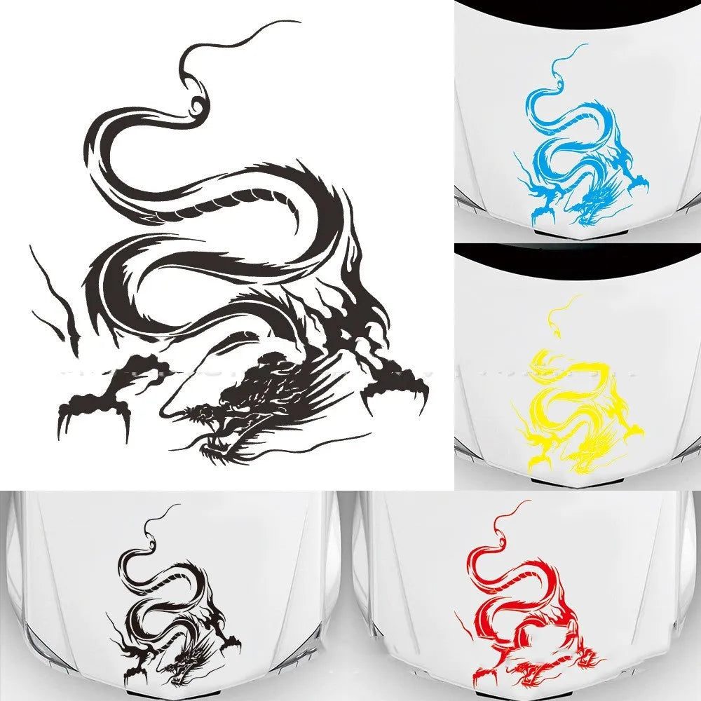 50x36cm car body sticker with dragon design for vehicle modification in multiple colours