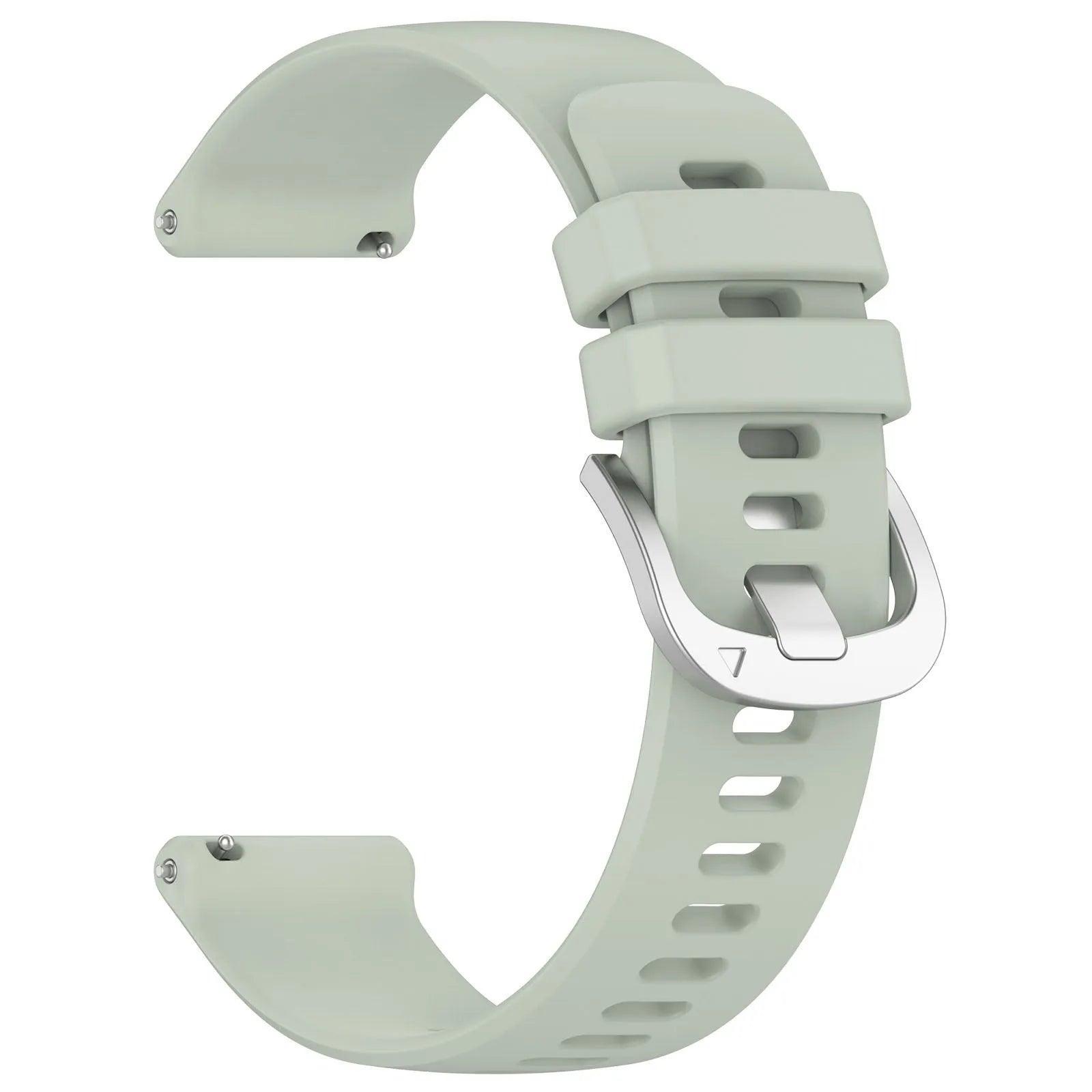 Sports style silicone watch strap for Jiaming in ten colours, glossy finish, 18mm width