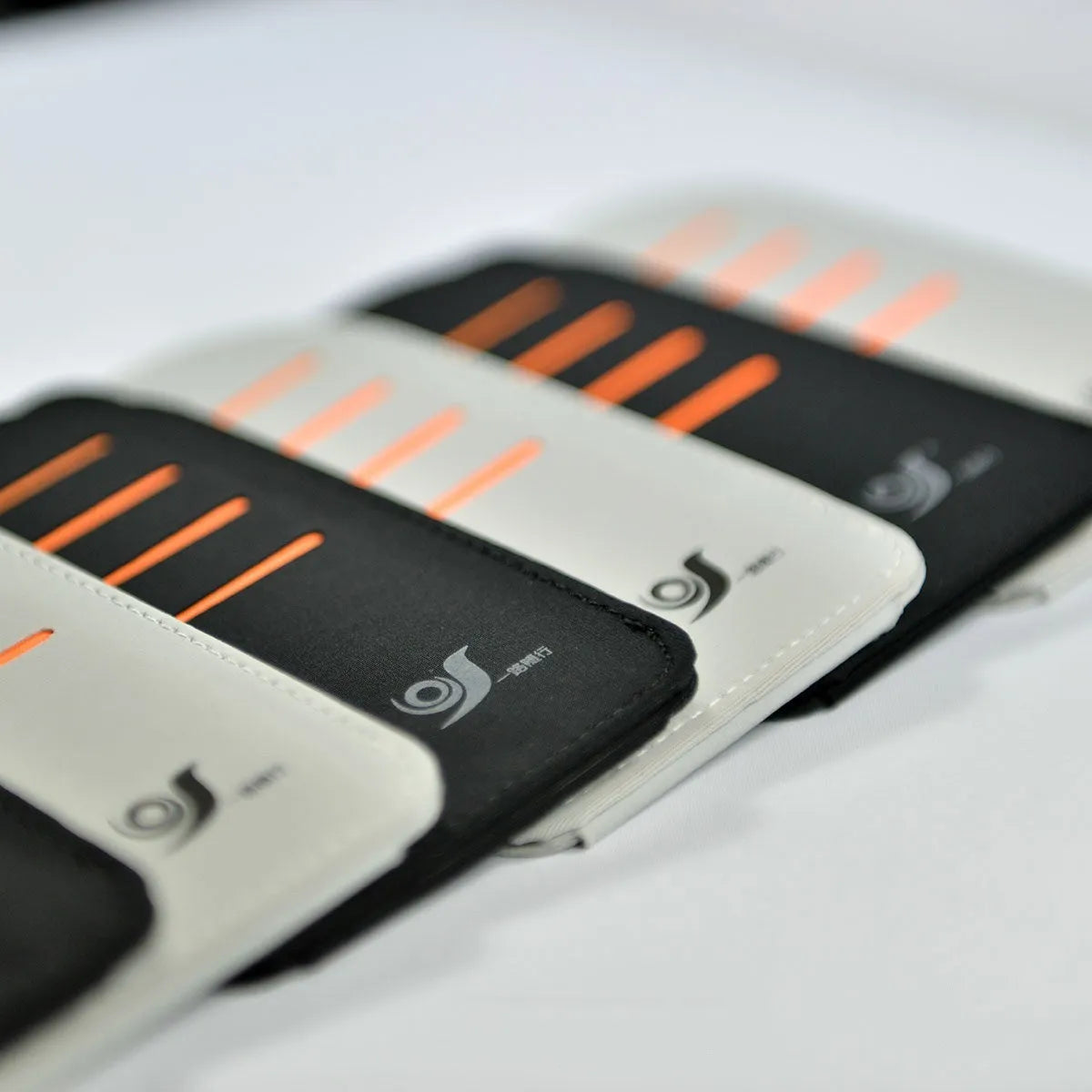 Car sun visor package showing four shading panels and vehicle-mounted storage bag in black or grey colour