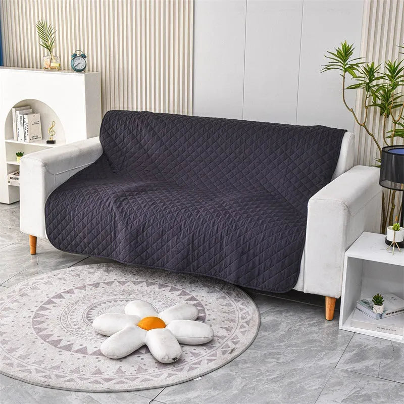 Reversible waterproof dog blanket sofa cover in multiple colours and sizes for furniture protection