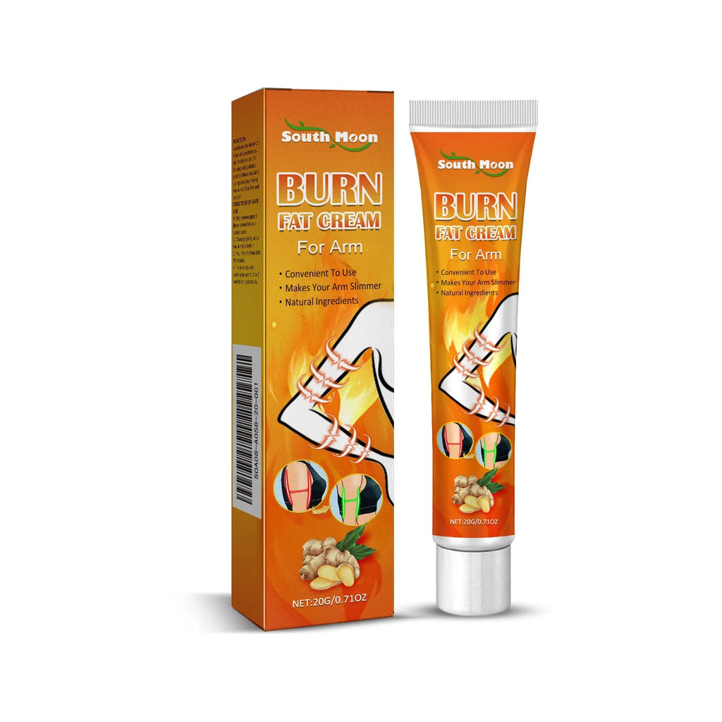 Slim 12.5cm tube of 20g body firming cream with sophora flavescens and peppermint oil