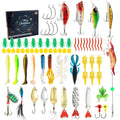 24-piece metal blind box Christmas fishing set collection with Mino Bog theme