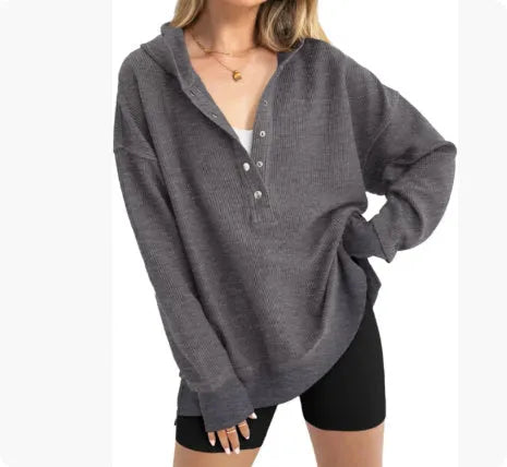 Women's loose raglan sleeve sweater in peacock green colour showing pullover design