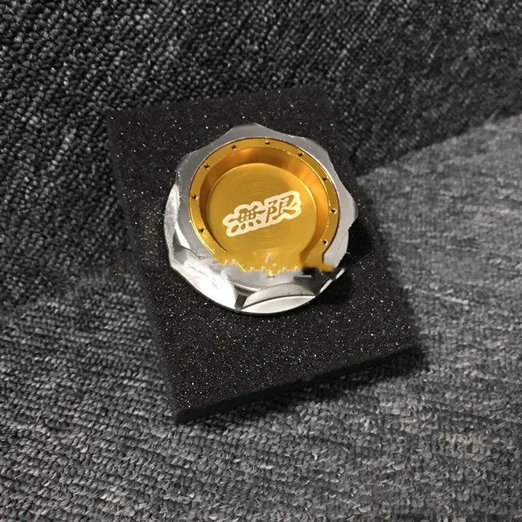 Aluminum alloy oil filter cap for Honda models in six colour options