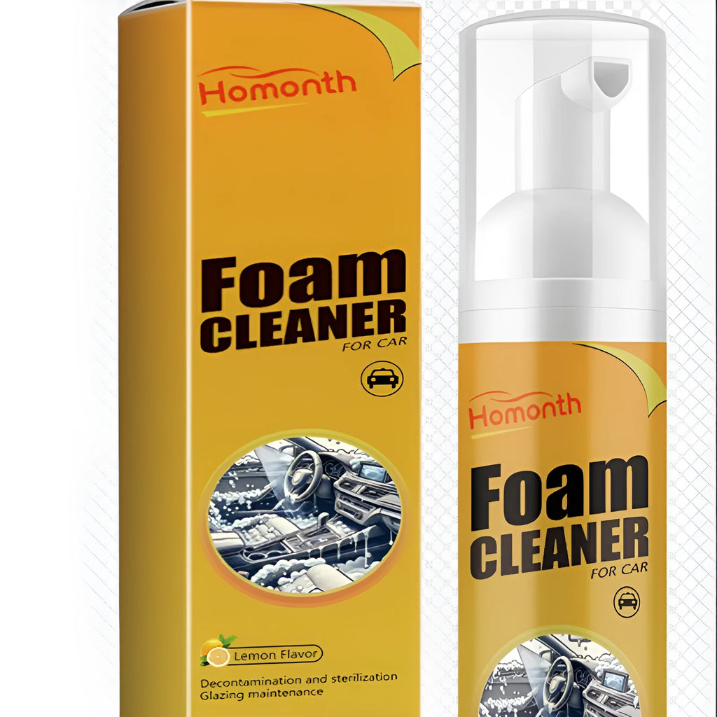 Car interior ceiling decontamination detergent in a 3.5x3.5x17.6cm box with nozzle