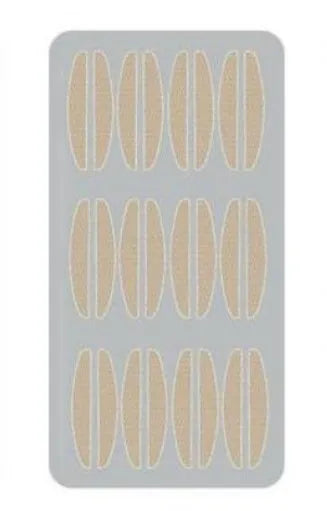 No glue eyelid stickers in three sizes - large, medium, small - made from non-woven fabric