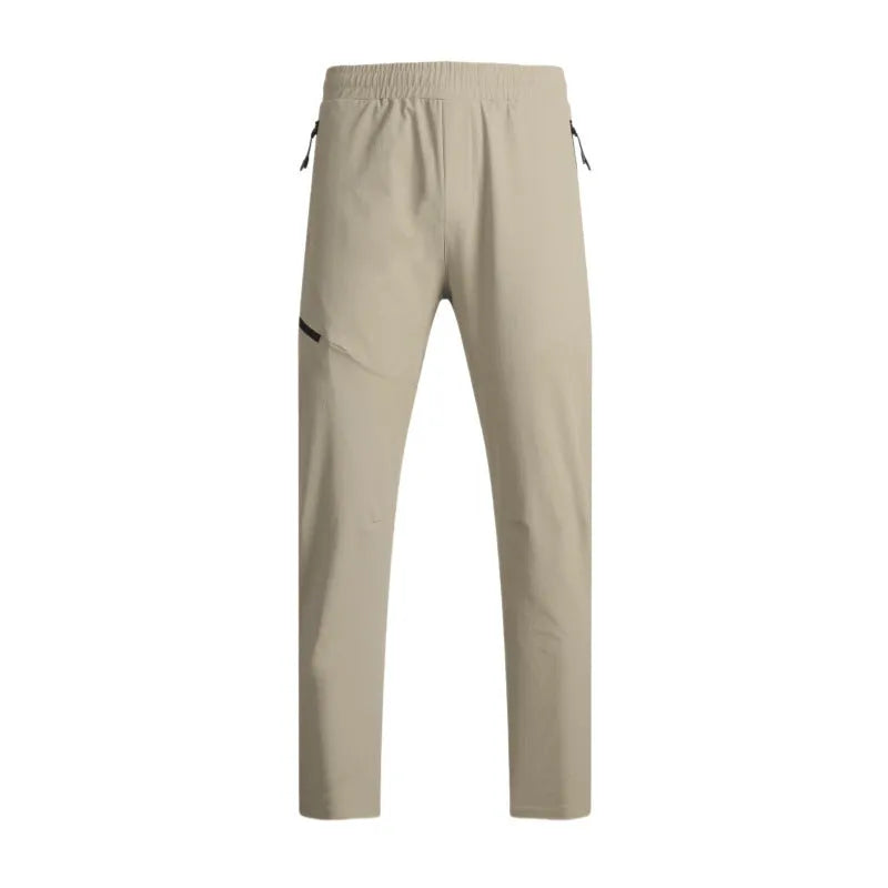 Men's waterproof workout pants in quick-drying nylon fabric for sports and fitness activities