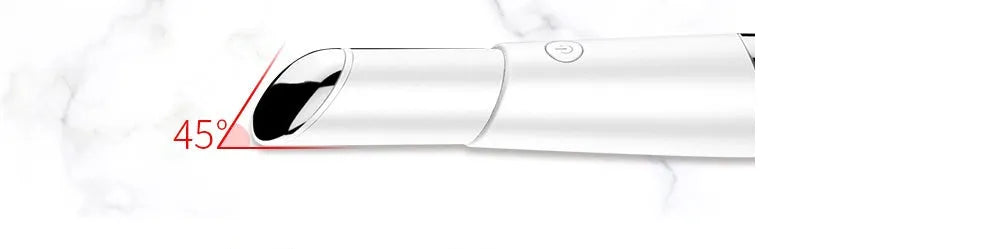 Mini eye massager electric vibration anti-ageing wrinkle removal pen in Pink and White with USB charging cable