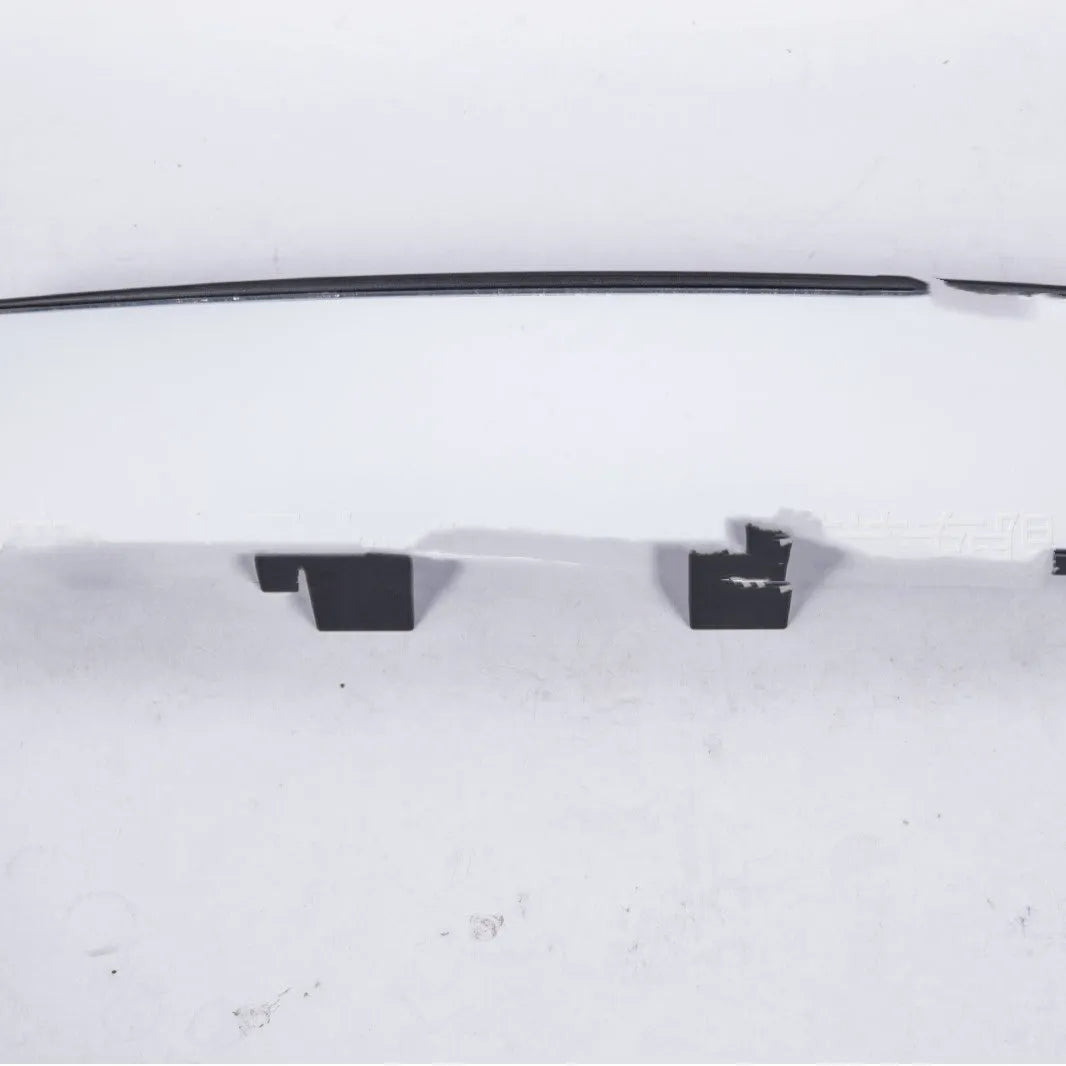 Curved blue anti-glare rearview mirror for cars with snap-on fitting, 270mm wide