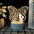 Heart-shaped acrylic table lamp with warm LED light and touch control