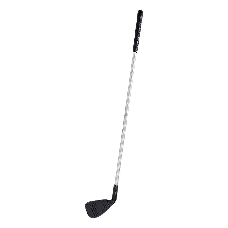 Golf metal club set with adult and child size options for outdoor practice
