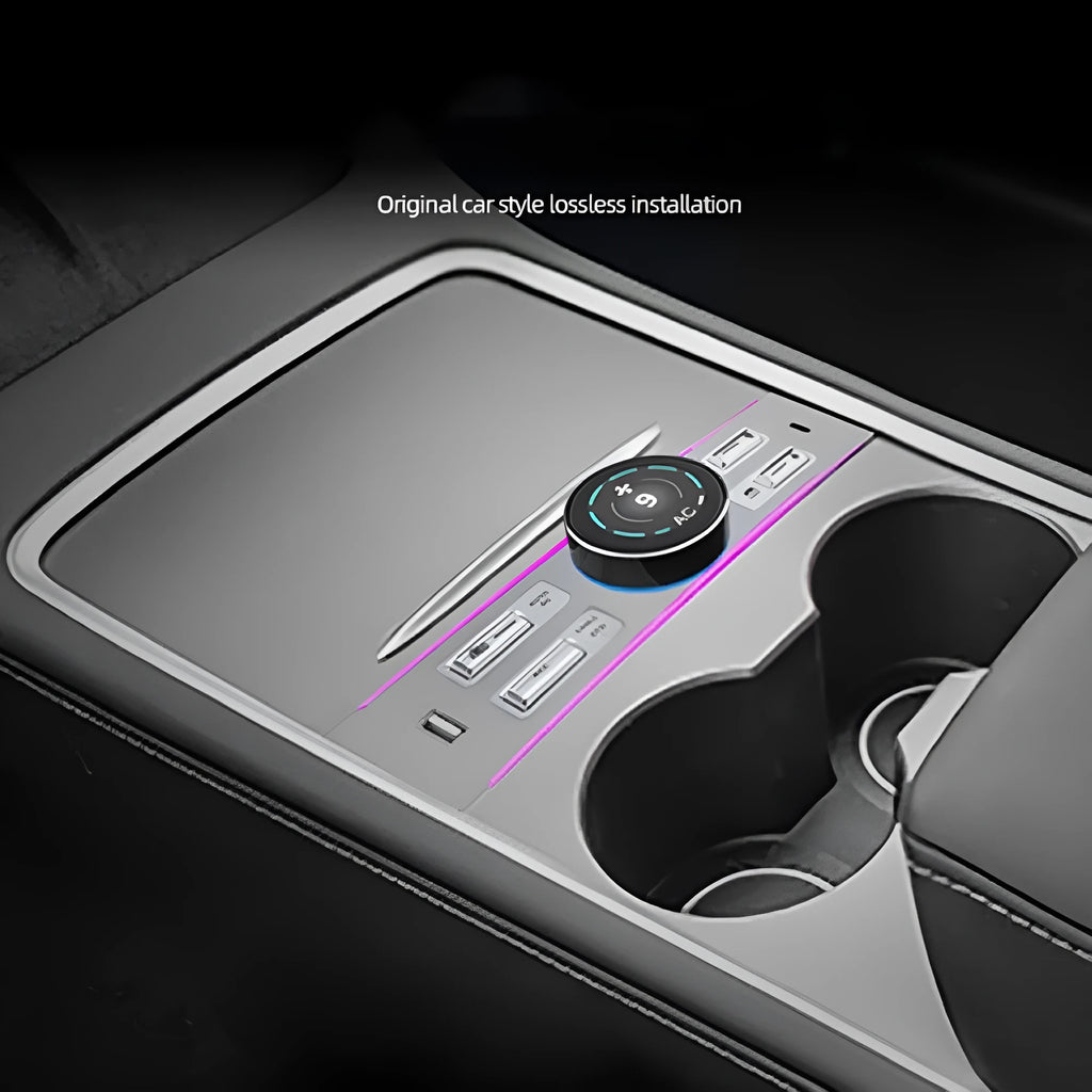 Model3Y LCD expansion dock with 1.46-inch IPS screen in centre console for 21-22 Model 3 and 21-24 Model Y