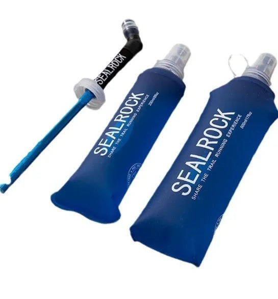 Plastic portable drinking straw with suction tube for mountain climbing and cycling