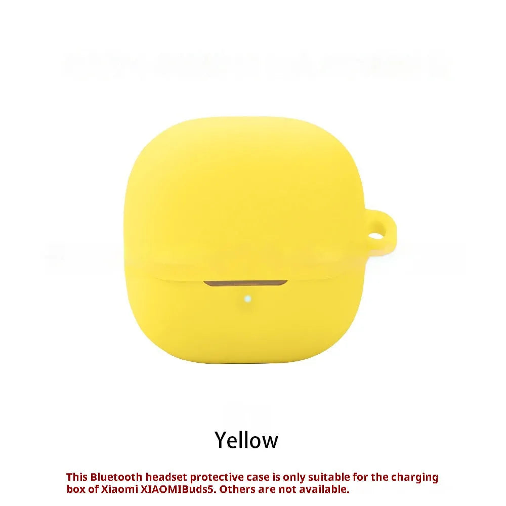 Soft silicone protective case for Buds5 Bluetooth headset in nude colour options