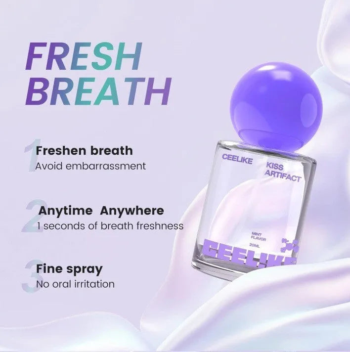 20ml probiotics oral care spray bottle with spray mechanism