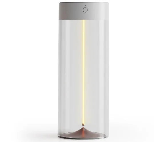 New LED camping light with Type-C rechargeable portable night light, 360-degree illumination, touch control, flexible magnetic filament