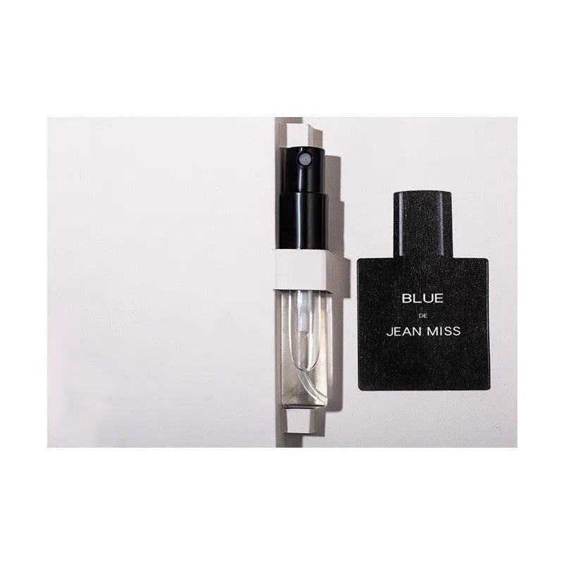 Men's perfume bottle with light woody fragrance, sandalwood and cedar notes, 100ml, black colour option