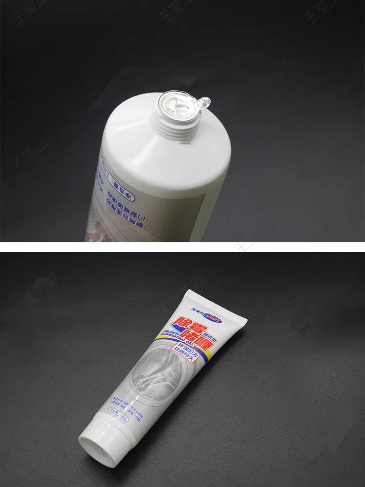 Household demildew gel cleaner for refrigerator and washing machine rubber gaskets, 120g tube