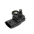 Black intake manifold pressure sensor model 0281002576 with electrical connector