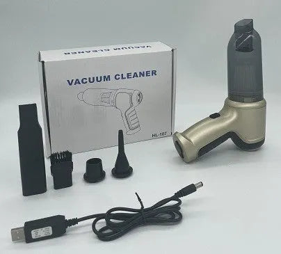Wireless handheld car vacuum cleaner in brushless gold style with 200ml dust bucket