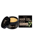 A 100ml tube of Moroccan Nut Oil Setting Gel for strong hold hairstyling with conditioning ingredients.