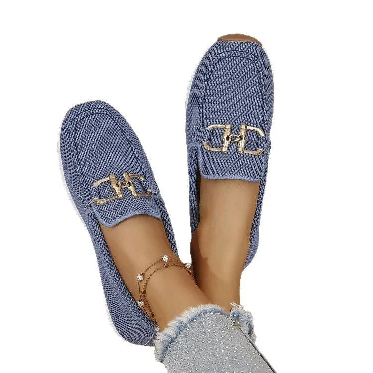 Women's flat canvas sneakers in solid colour, low top, round toe, rubber sole, white black blue khaki