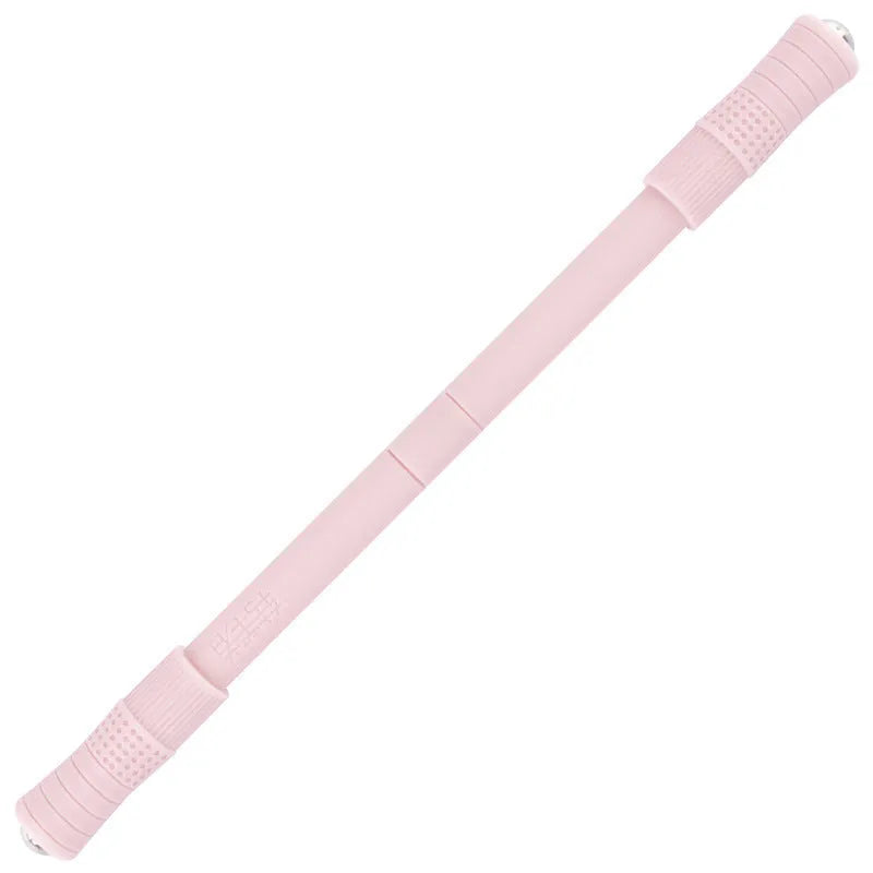 Student spring pen in black with storage tube for finger balance training