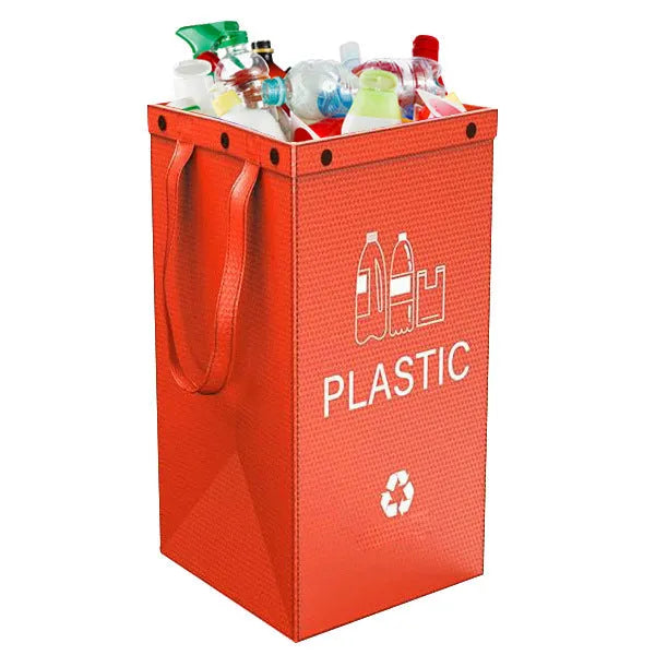 40L waterproof garbage classification bin in PP material with 30x50x30cm dimensions available in multiple colours