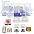 Box of 250 SMT surface mount touch switch patch buttons for industrial-grade circuit board use