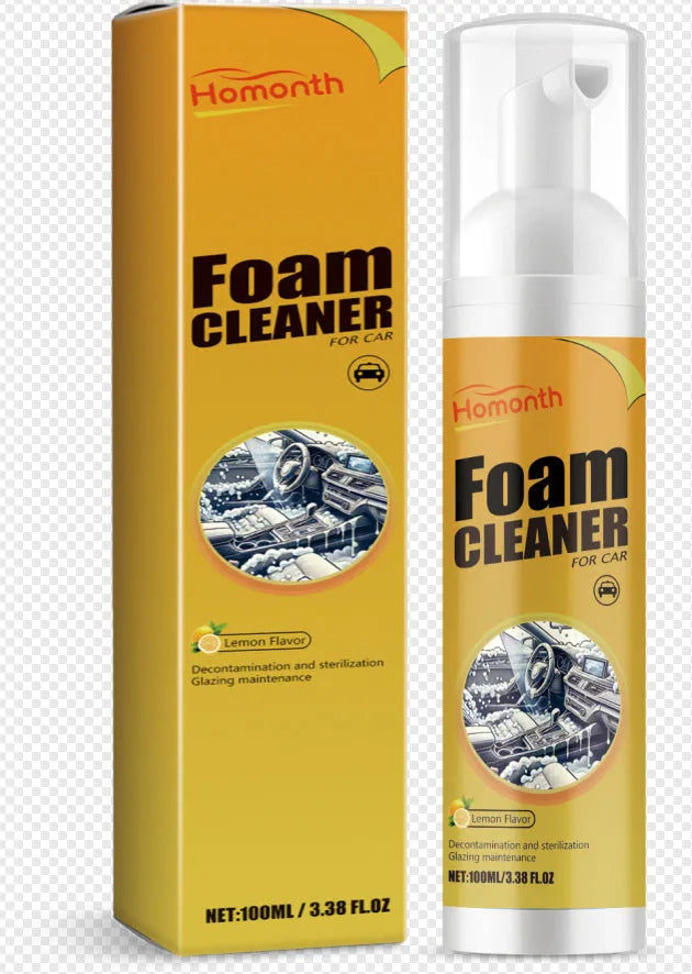Car interior ceiling decontamination detergent in a 3.5x3.5x17.6cm box with nozzle