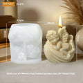 Silicone candle soap mold in irregular shape with modern simplicity style, OPP packed