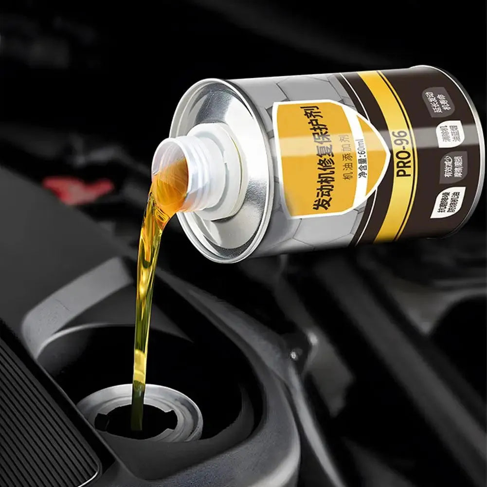 60ml engine anti-wear protective agent in white packaging for petrol and diesel engines