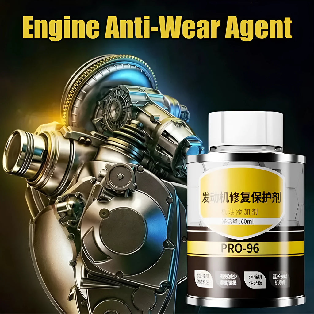 60ml engine anti-wear protective agent in white packaging for petrol and diesel engines