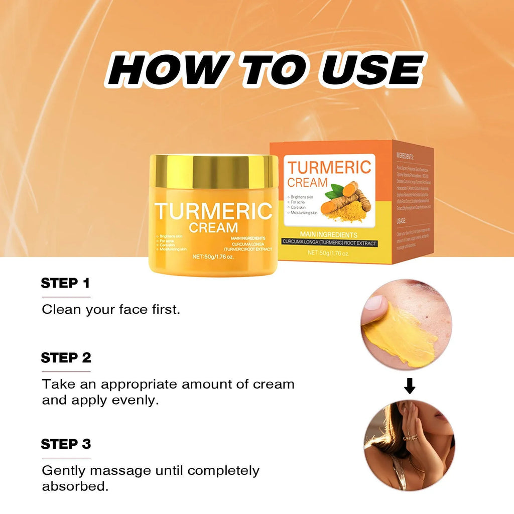 50g jar of moisturising cream for facial hydration and skin brightening