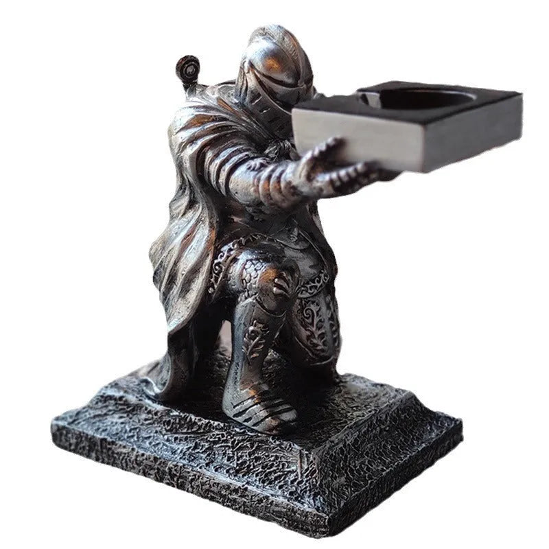 Smart Bracket resin watch charging display stand in warrior design for Apple and Huawei watches