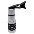 12x telescopic telephoto lens with universal clip for mounting on a mobile phone
