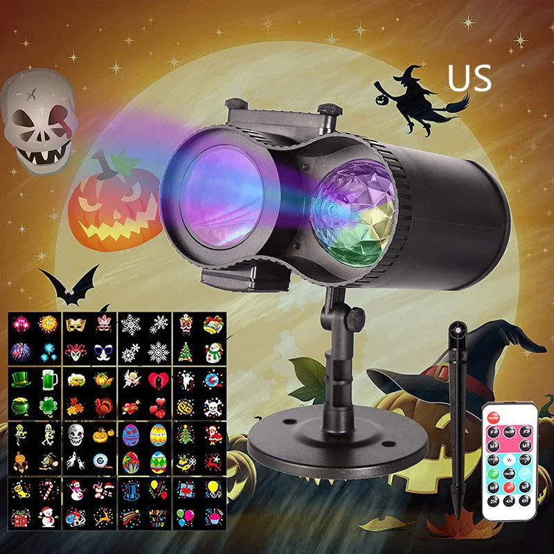 Outdoor double-tube animated watermark garden light with IP65 waterproof rating.