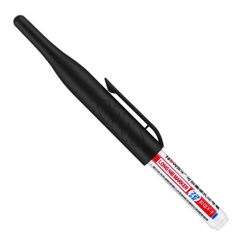 15.2 cm woodworking oil marker in black red blue green colours for quick-dry waterproof marking