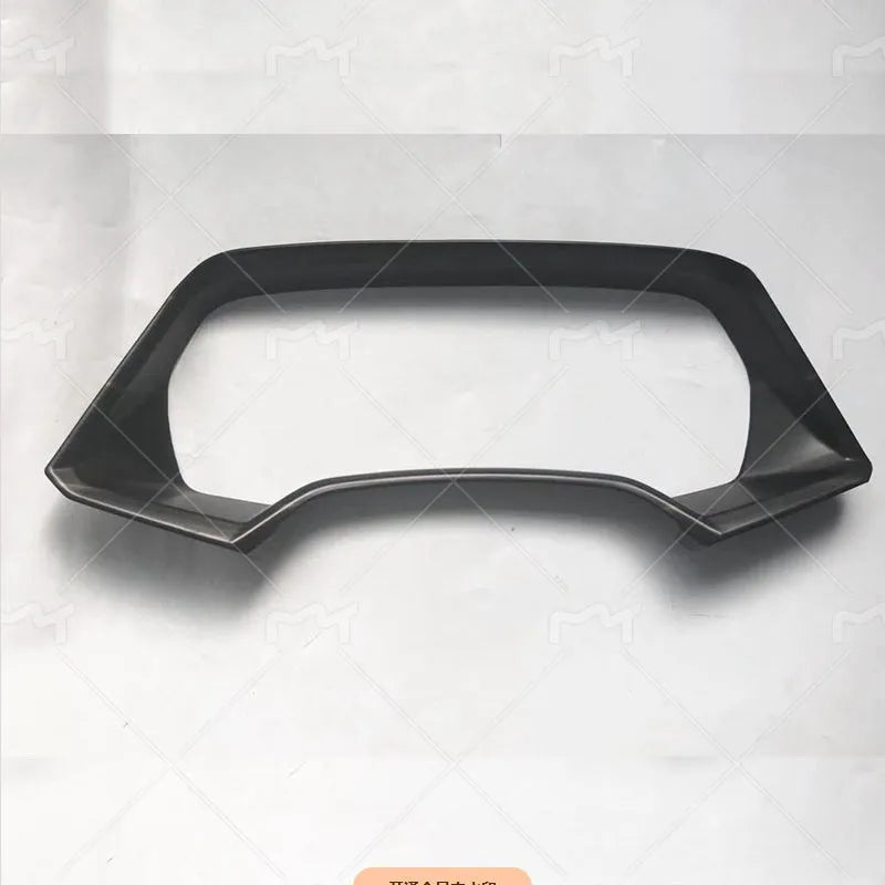 BMW X5 dashboard decorative frame in ABS plastic with peach wood or carbon fibre finish