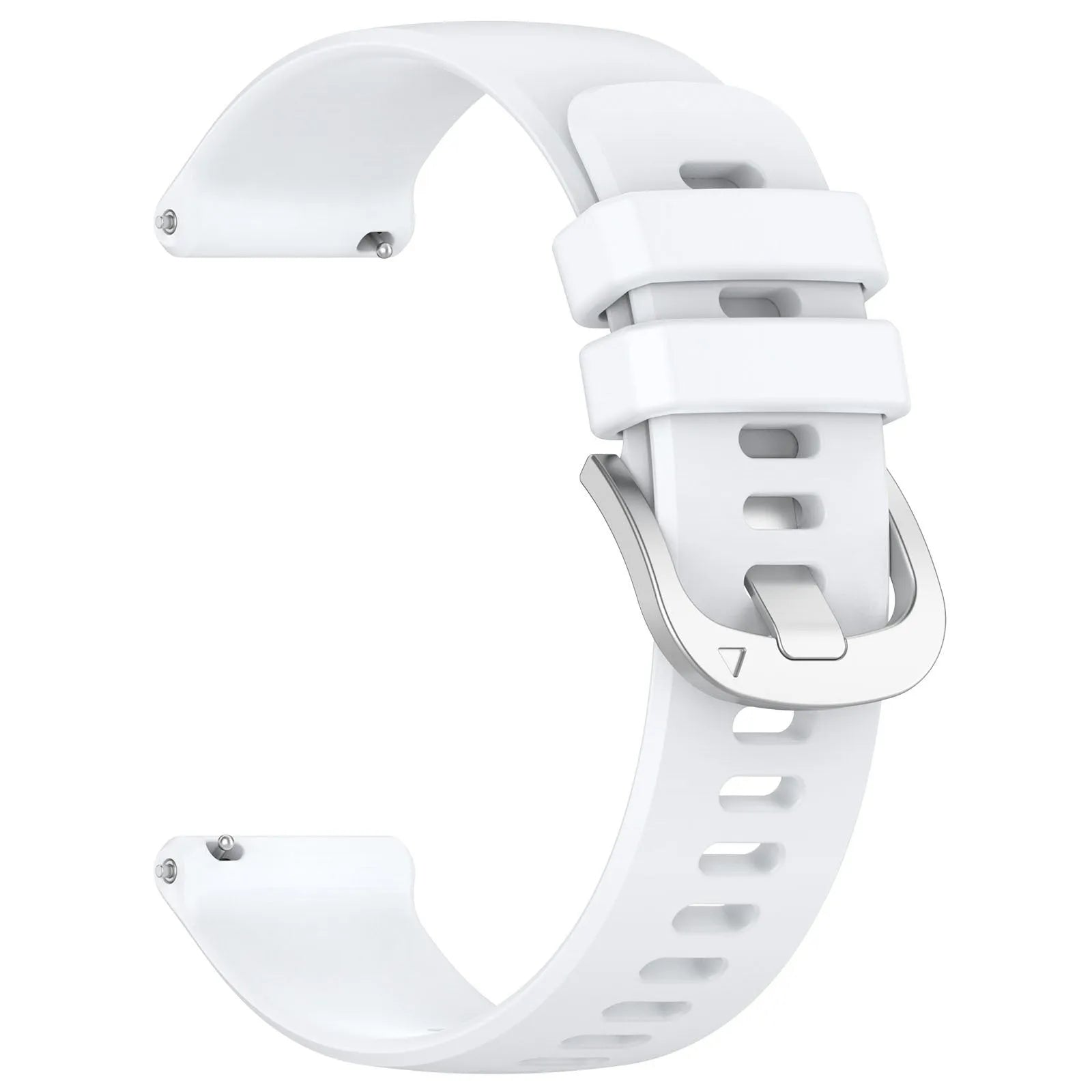 Sports style silicone watch strap for Jiaming in ten colours, glossy finish, 18mm width
