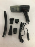 Car vacuum cleaner with accessories in black or white colour with 5-metre power cord