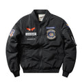 Men's slim-fit stand collar retro cotton-padded coat with embroidery in multiple colour options