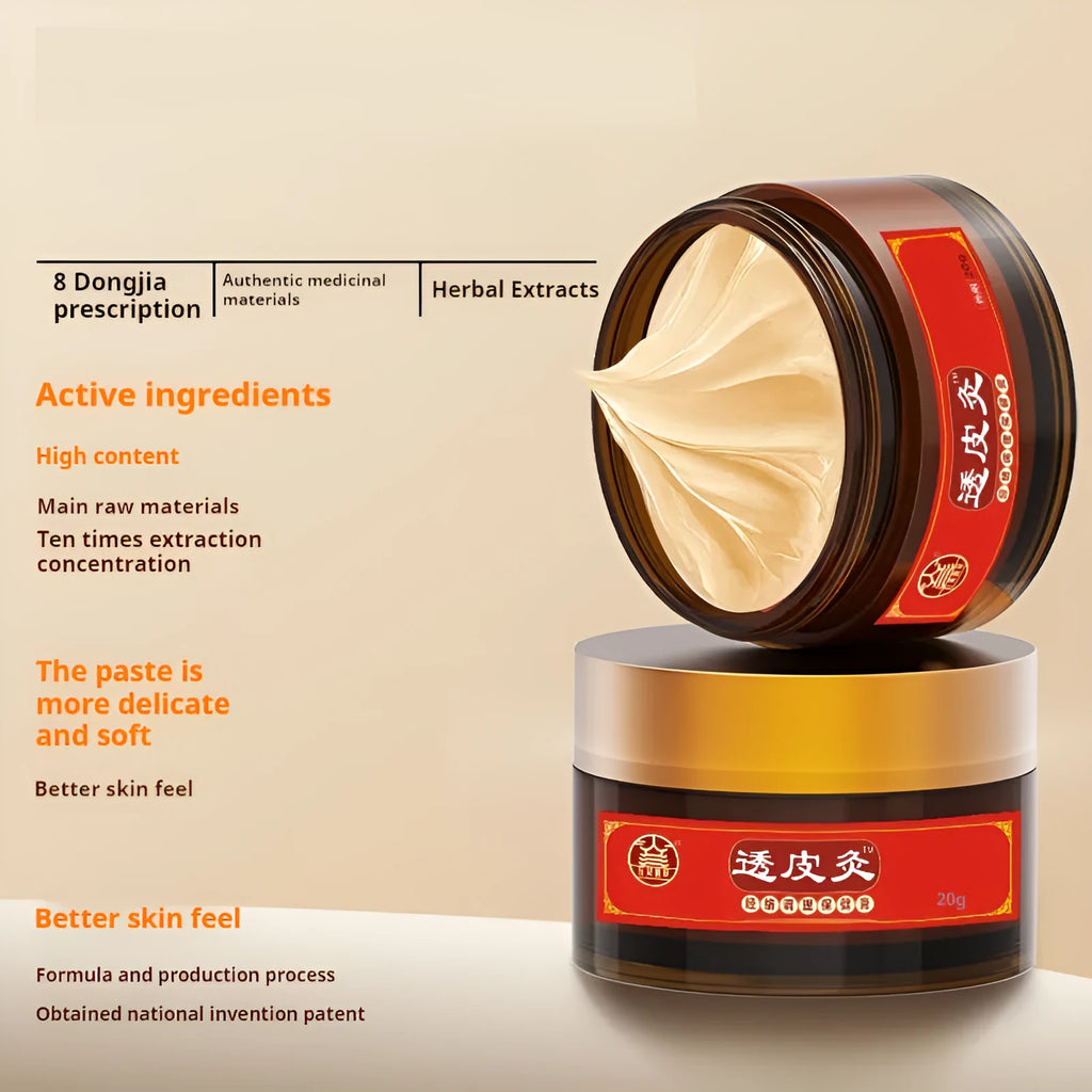 20g jar of Bestlife herb skin-penetrating moxibustion, a Baishi grass translucent analgesic plaster.