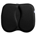 Honeycomb gel car seat cushion in breathable honeycomb pattern, 40x35x2cm, black colour