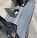 3D rubber motorcycle foot pad modification accessories in black grey and bronze gold colours