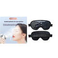 White rechargeable portable eye compress and atomisation cleaning device with eye mask.