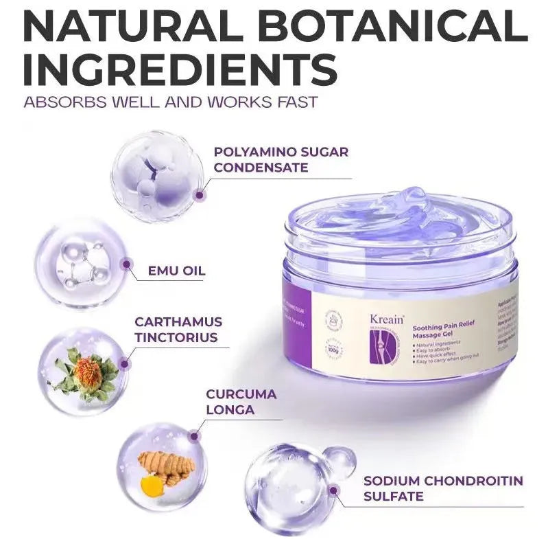 100g Joint Pain Care Gel container for topical muscular discomfort application